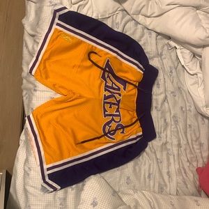 Just Don Los Angeles Lakers 1996-97 men Shorts